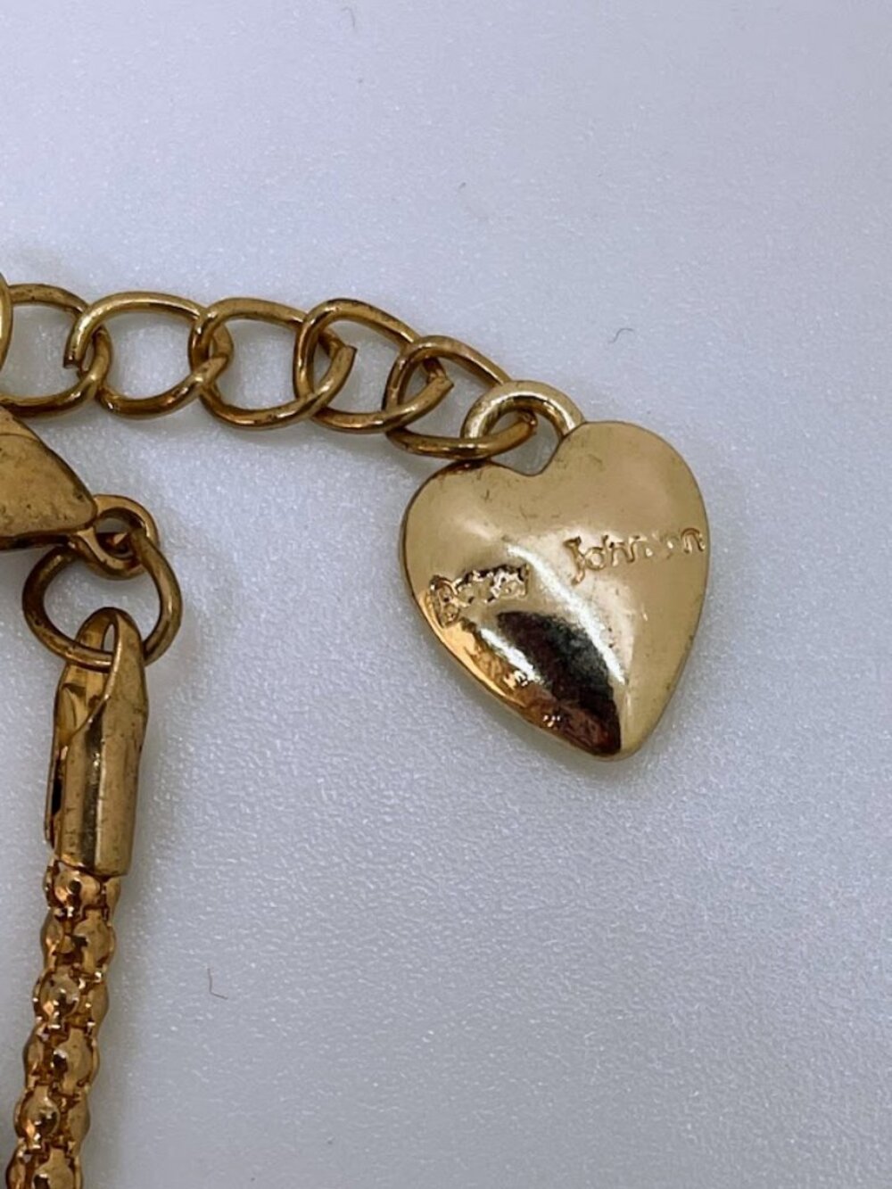 Betsey Johnson Large Pink & Gold-tone Peacock Long Necklace - Picture 4 of 5